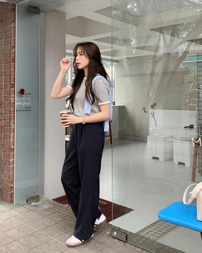 Mùa Hè, các nàng U30+ mặc quần âu theo 4 cách này vừa thanh lịch lại mát mẻ, đi làm hay đi chơi đều đẹp - 14