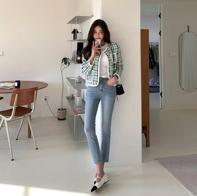 4 kiểu quần tôn dáng thần sầu cho amp;#34;hội nấm lùnamp;#34;, mang giày bệt vẫn cao ráo mà phối gì cũng đẹp - 14