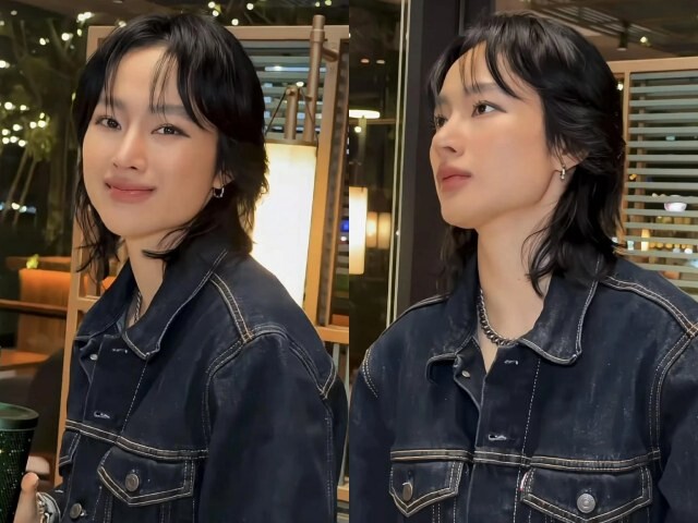 Angela Phương Trinh cắt tóc chó sói