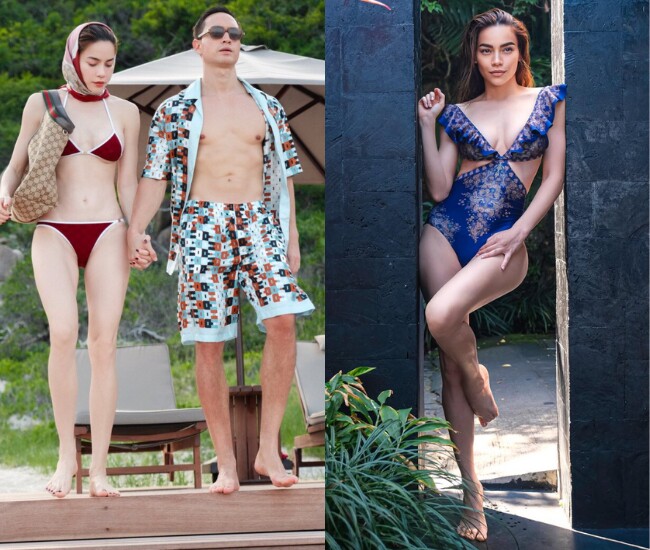 Vóc dáng nóng bỏng, đặc biệt là đôi chân dài mướt mắt của Nữ hoàng giải trí của Hồ Ngọc Hà.