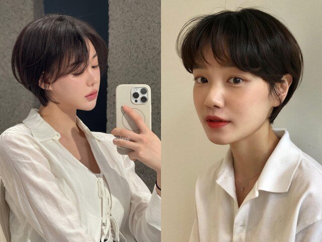 Pixie tỉa layer tạo độ phồng, giúp mái tóc ngắn không bị xẹp. Phù hợp mặt trái xoan, nhỏ gọn, mang lại diện mạo cá tính, hiện đại.