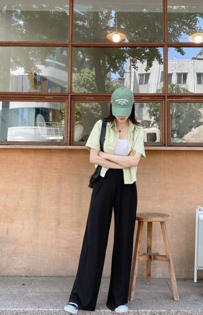 Mùa Hè, các nàng U30+ mặc quần âu theo 4 cách này vừa thanh lịch lại mát mẻ, đi làm hay đi chơi đều đẹp - 6