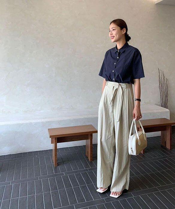 Mùa Hè, các nàng U30+ mặc quần âu theo 4 cách này vừa thanh lịch lại mát mẻ, đi làm hay đi chơi đều đẹp - 7
