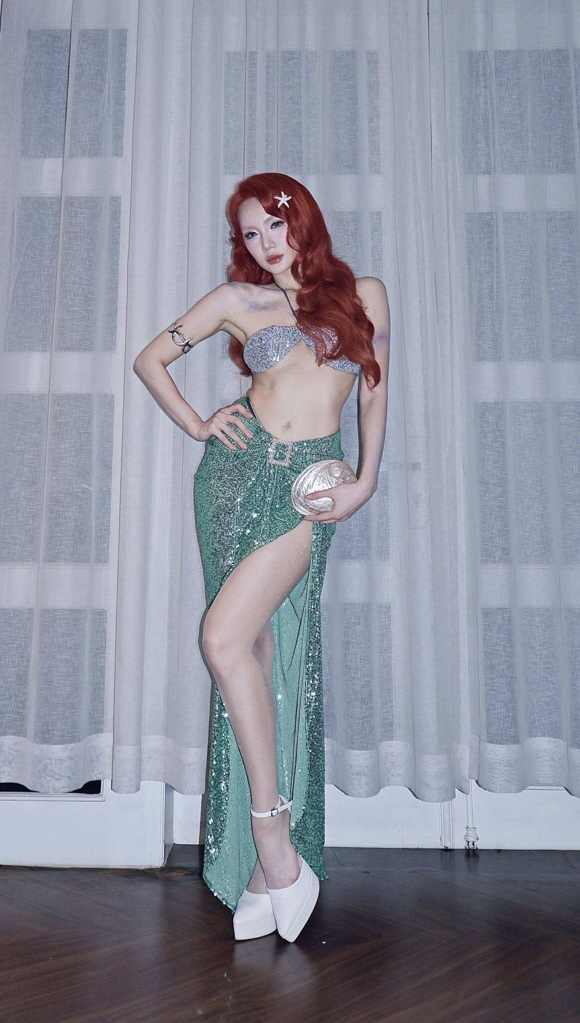 Chị họ của chồng Khánh Thi sở hữu nhan sắc như hoa hậu, 30 tuổi mặc nóng bỏng đẹp hút hồn - 6