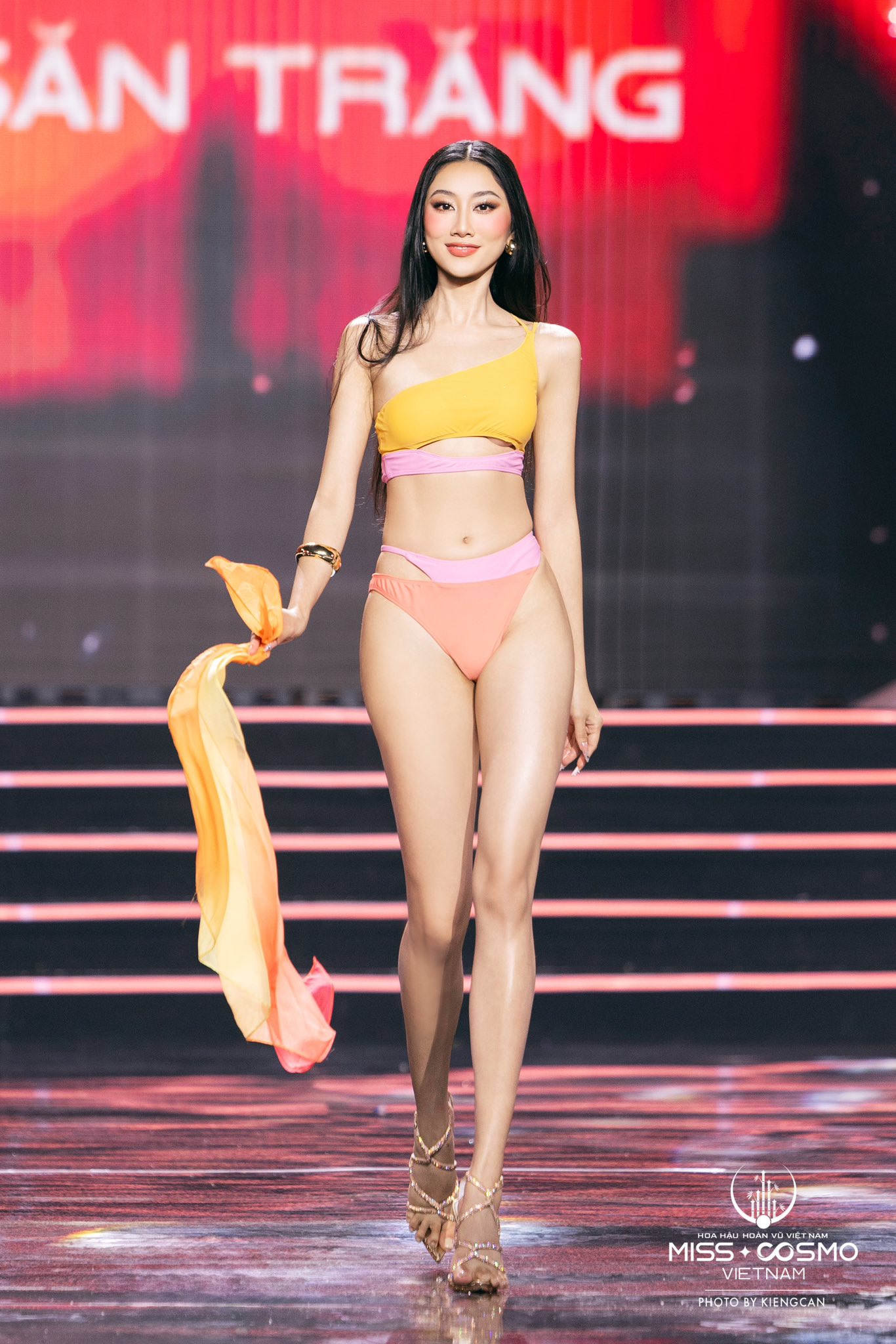 Hình ảnh của Uyên Thảo khi tham gia Hoa hậu Hoàn vũ Việt Nam 2025.