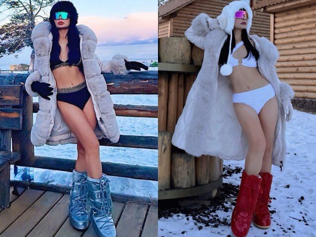 Dù đã trải qua 2 lần sinh nở và ở tuổi U50, Thuý Hằng - Thuý Hạnh vẫn sở hữu body săn chắc với vòng eo nuột nà cùng cơ bụng số 11 cực phẩm. 