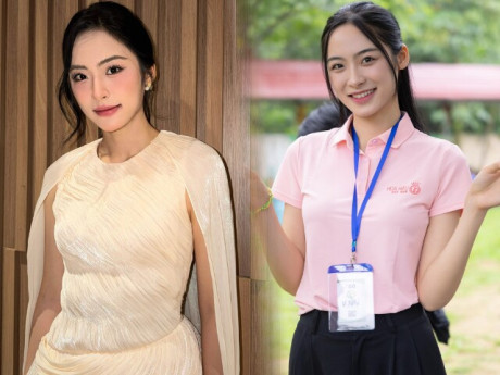 Cô gái cao 1m74 từng bán bánh mì mưu sinh giờ là Á hậu Việt Nam, ảnh mặt mộc "gây sốt"