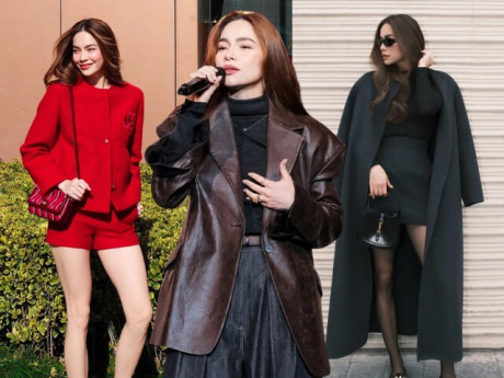 10 kiểu áo khoác mùa lạnh giúp Hồ Ngọc Hà được khen sang chảnh
