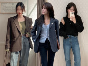 Thời trang - Qua 40 tuổi, phụ nữ chọn quần jeans đúng cách với 4 kiểu này: Vừa đẹp dáng lại không lo lỗi mốt