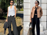 Thời trang - Trang phục đi du lịch chỉ hai màu sắc của Tăng Thanh Hà