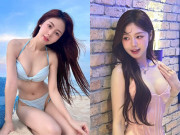 Đẹp - Hot girl U35 mặt "búng ra sữa" vì quá trẻ, mê diện toàn bikini nhỏ xíu trưng trổ vòng 1 căng tràn