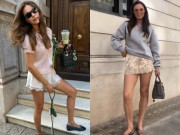 Thời trang - Diện quần ngủ dạo phố theo phong cách nhà giàu