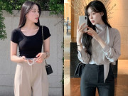 Thời trang - Mùa Hè, các nàng U30+ mặc quần âu theo 4 cách này vừa thanh lịch lại mát mẻ, đi làm hay đi chơi đều đẹp