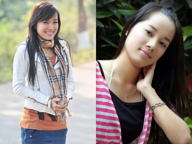 Nhan sắc của Lê Minh Hương khi đảm nhận vai nữ chính Nhật Ký Vàng Anh.