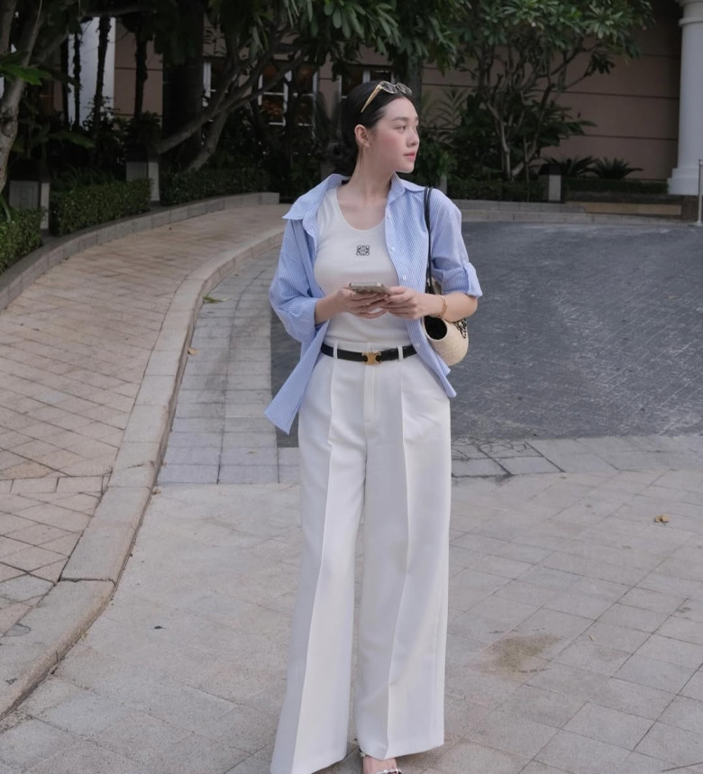 Mỹ nhân Hà thành mặc đẹp như amp;#34;sách mẫuamp;#34;, có 10 outfit dạo phố chuẩn sang xịn mà chị em phải học hỏi - 8