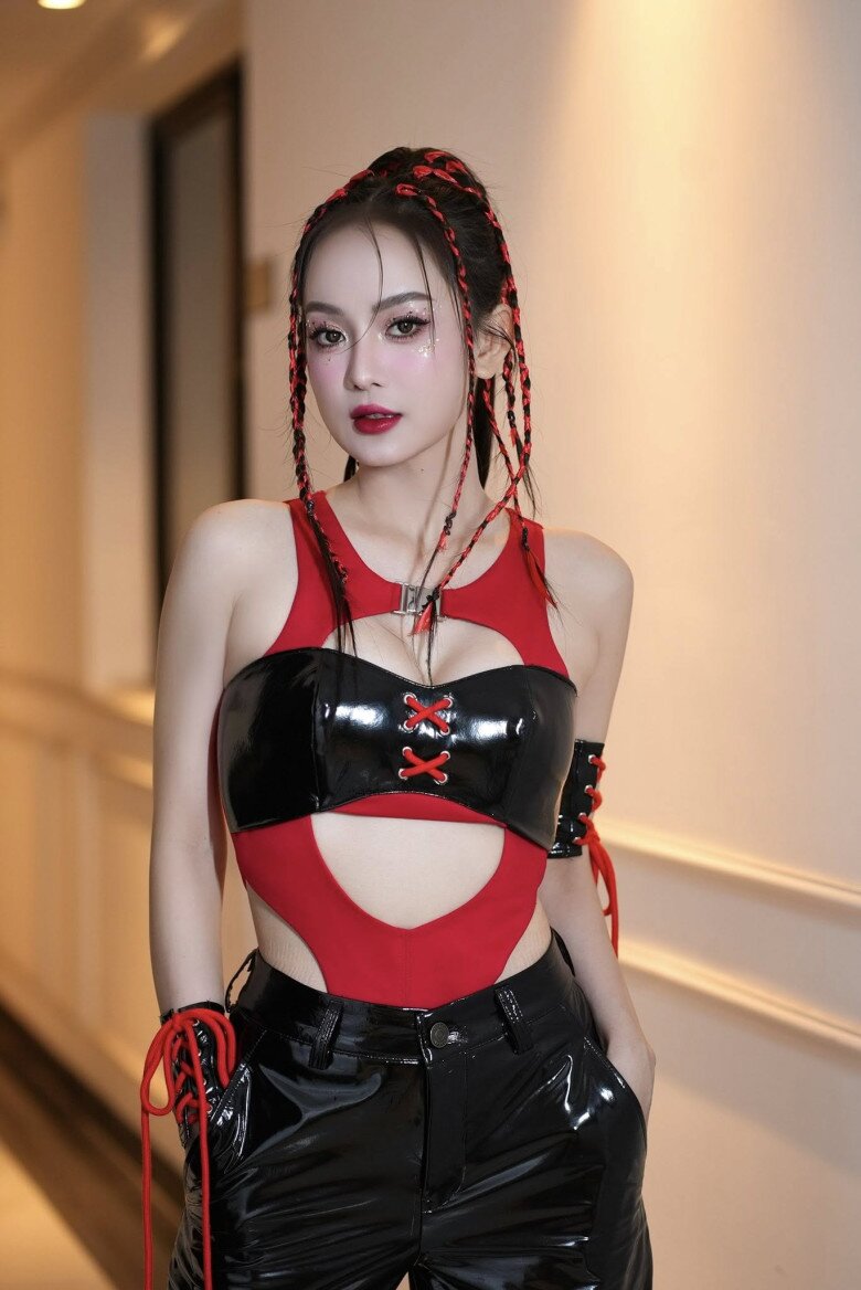 Ở tuổi 35, Ngọc Kayla vẫn giữ được vẻ ngoài trẻ trung với làn da mịn màng, gương mặt bầu bĩnh và đường nét hài hòa. Nhan sắc của cô mang nét ngọt ngào nhưng không kém phần sắc sảo, tạo sức hút riêng mỗi khi xuất hiện.