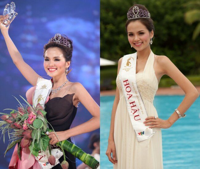 Diễm Hương được biết đến khi đăng quang Hoa hậu Thế giới người Việt 2010.