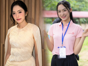 Cô gái cao 1m74 từng bán bánh mì mưu sinh giờ là Á hậu Việt Nam, ảnh mặt mộc gây sốt