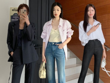 4 kiểu quần tôn dáng thần sầu cho hội nấm lùn, mang giày bệt vẫn cao ráo mà phối gì cũng đẹp