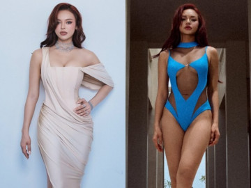 Mỹ nhân Việt siêu vòng 3 đổi đời nhờ thi hoa hậu, 31 tuổi ăn diện táo bạo khoe đường cong chóng mặt