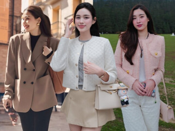 Thời trang - Mỹ nhân Việt làm "dâu hào môn" mặc tối giản mà vẫn "sang ngầm", hoá ra là nhờ diện 4 kiểu áo khoác này