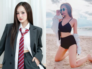 Đẹp - Mỹ nhân hẹn hò Liên Bỉnh Phát là "bản sao" Triệu Lệ Dĩnh, mặc nóng bỏng khoe đường cong đẹp hút hồn