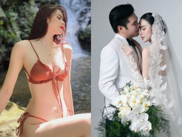 Đẹp - Hot girl có nụ cười triệu view được mẹ chồng "chấm" ngay trên chuyến bay, chăm mặc nhỏ xíu khoe "tuyết lê" căng tràn