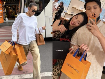 Thời trang - Lệ Quyên, Thanh Hằng chi hàng trăm triệu đồng sắm đồ hiệu đón Tết