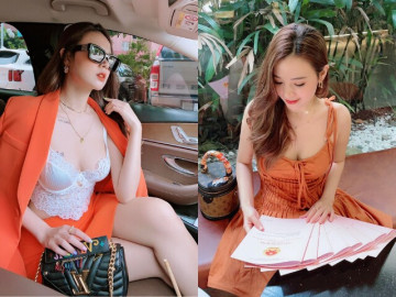 Hot girl xưa mặc trễ nải khoe vòng 1 đẫy đà, là "bà trùm" sổ đỏ nức tiếng, nhan sắc U40 "gây sốt" cõi mạng