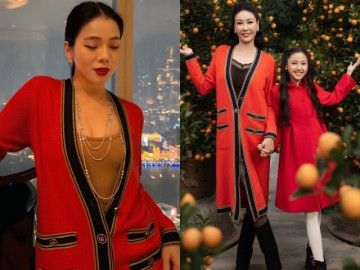 Lệ Quyên, Hà Kiều Anh cùng diện cardigan xa xỉ trăm triệu đồng