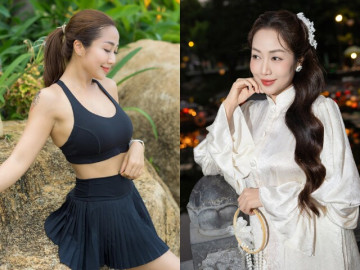 Đẹp - Ốc Thanh Vân mặc đồ bó sát khoe dáng bốc lửa, BTV Đan Lê và Bảo Thy xem ảnh phải thốt lên