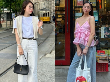 Kiểu quần ruột của mỹ nhân Việt: Diện lên khéo ăn gian chiều cao, phối đơn giản cũng đủ đẹp