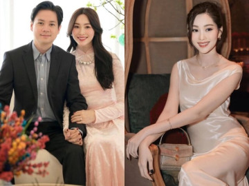 Đặng Thu Thảo đeo vòng 230 triệu khi đi biển cùng chồng