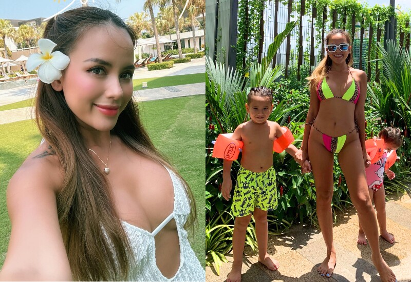 Phụ nữ sau khi sinh con, thường được cho rằng sẽ bị tàn phai nhan sắc, lúc nào cũng "đầu bù tóc rối" chăm con. Thế nhưng, không phải phụ nữ nào đẻ con xong cũng "xuống cấp" nhan sắc.