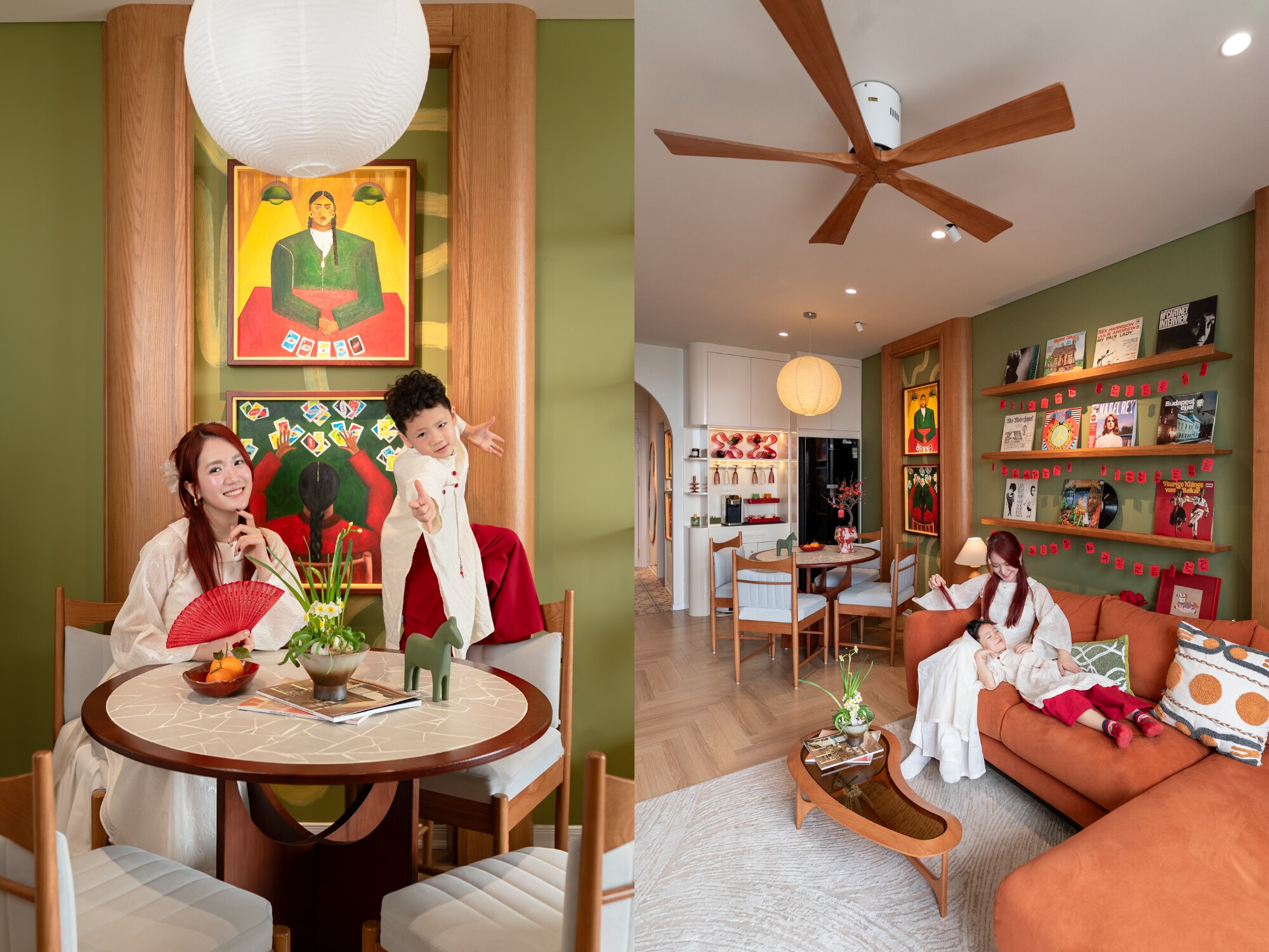 Chi 3 tỷ đồng mua nhà 77m2 ở Hà Nội, cặp vợ chồng trẻ khiến dân mạng tròn mắt vì tổ ấm quá ấn tượng, có gu - 2