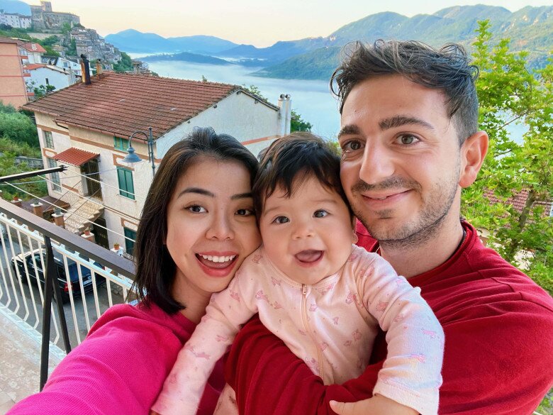 Phải lòng chàng phi công ngoại quốc, hotgirl TVHK Hưng Yên đẻ con gái cực phẩm, tấm tắc nuôi con ở Dubai sướng - 4