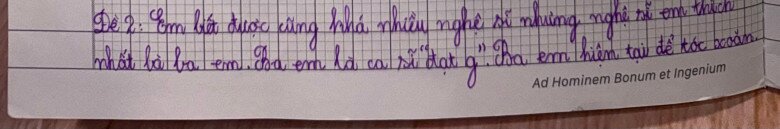 Con gái Cindy Lư viết bài văn vỏn vẹn 6 dòng tả bố dượng, Đạt G đọc xong liền xúc động: “Ba nợ tụi con” - 1