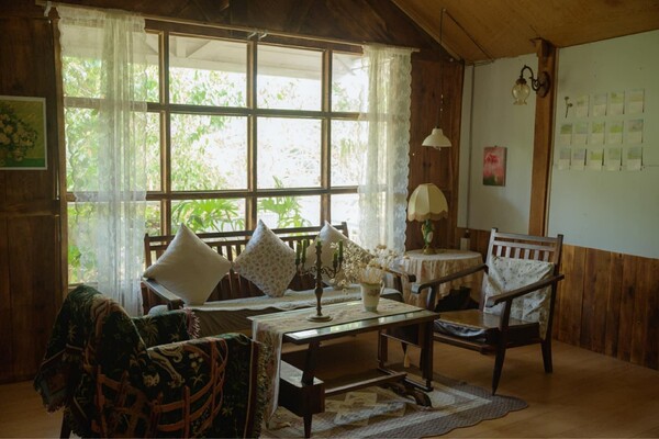 Dành 3 năm tích lũy, cô gái 8X Hà Nội bỏ phố về quê xây nhà gỗ 360m2 đẹp như tranh, góc nào cũng mê - 3