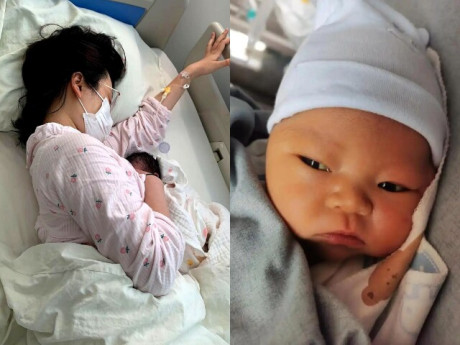 Bà bầu - Người phụ nữ bị vô sinh bất ngờ phát hiện đang mang thai, 4 tiếng sau đẻ ra em bé nặng 2kg tại bệnh viện