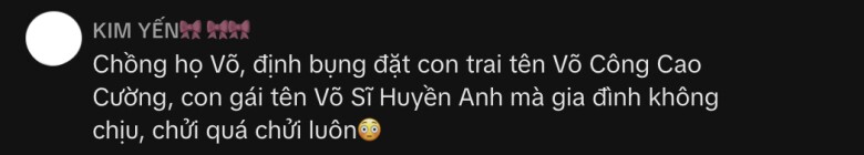 Lấy chồng họ Võ, mẹ định đặt tên con gái là Võ Sĩ Huyền Anh, nghe giải thích lý do nhiều người gật gù - 1