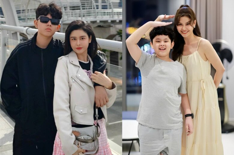 Ly hôn làm mẹ đơn thân, Trương Quỳnh Anh hạnh phúc “khoe” năm đầu tiên ở cạnh con, quý tử dậy thì “chiều cao khủng” 1m85 - 4