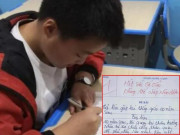 Yêu con - Viết văn kể về lần gặp lại thầy giáo sau 10 năm, nam sinh lớp 7 bị chấm 1 điểm vì nội dung “khó chấp nhận”