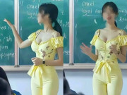 Yêu con - Đến trường đón con, mẹ ngán ngẩm khi thấy cô giáo đứng giảng bài tiếng Anh, chụp vội tấm hình đăng lên mạng