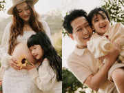 Yêu con - Nhã Phương “khoe” loạt ảnh bế bụng bầu con thứ 3, ái nữ quý tử được khen 1 bé giống mẹ 1 bé giống bố