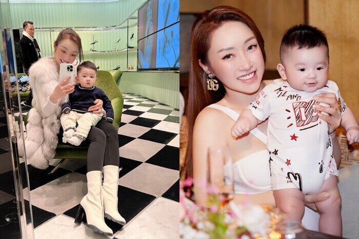 Ở biệt thự rộng 1600m2, học trường quốc tế, “tiểu thiếu gia” nhà Chi Bảo vẫn quần đùi áo thun làm vườn dù mới 3 tuổi - 3