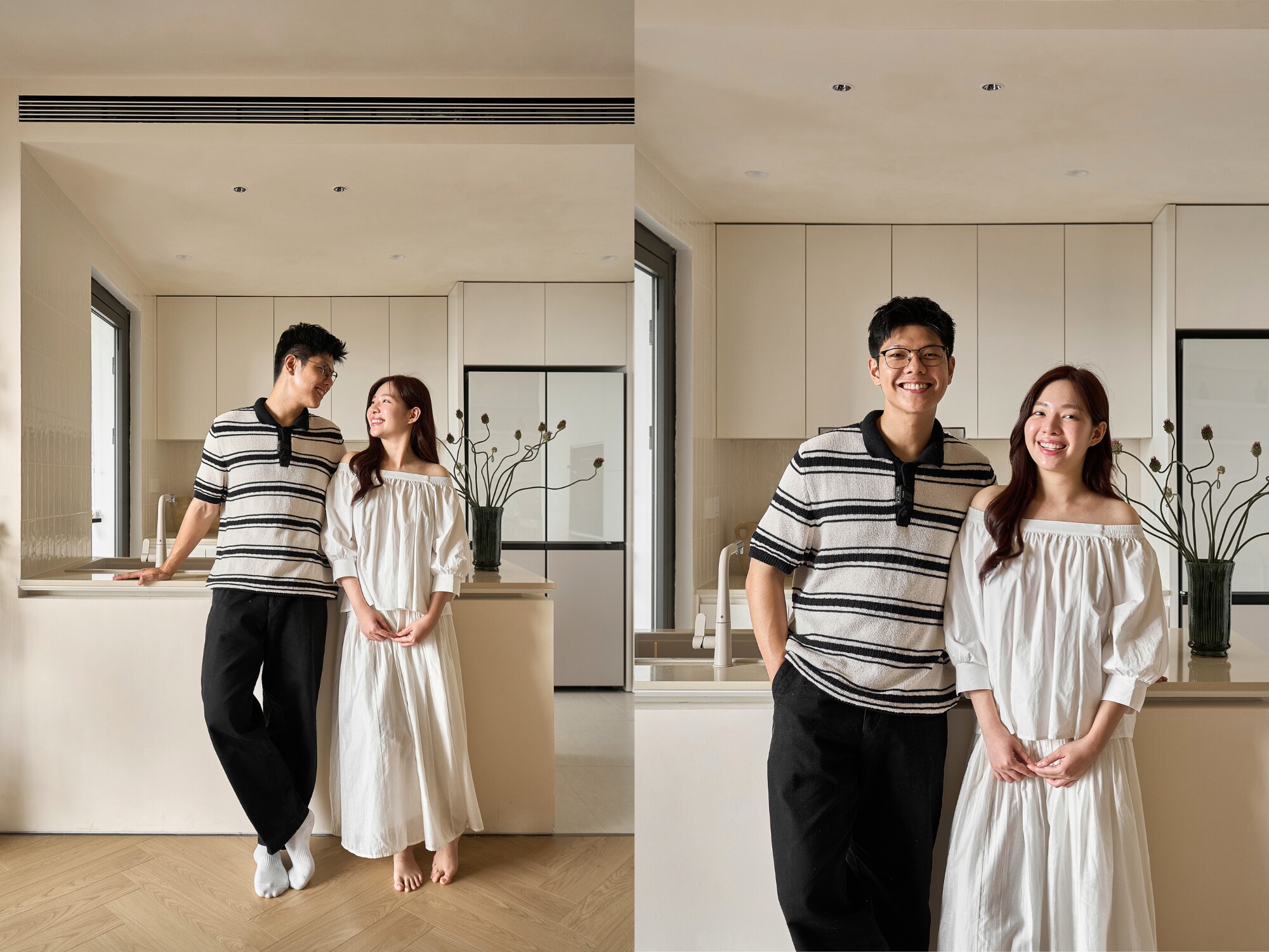 10 năm tích luỹ, cặp đôi BTV Truyền hình tậu được căn nhà 109m2 đẹp như tranh, năm đầu đón Tết nhà mới cùng 2 con - 2