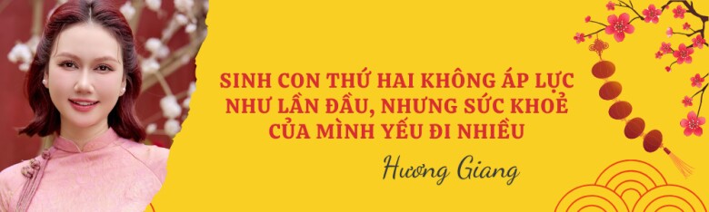 amp;#34;Gái quêamp;#34; Hương Giang đón cái Tết đầu sau sinh con cho chồng mới, làm mẹ 4 con xinh đẹp được chồng cưng chiều - 2