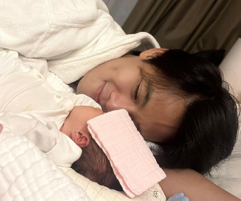 Sau sinh con cho chồng mới thiếu gia, Quỳnh Lương làm mẹ sướng, lần đầu nhắc về mẹ chồng miền Tây - 4