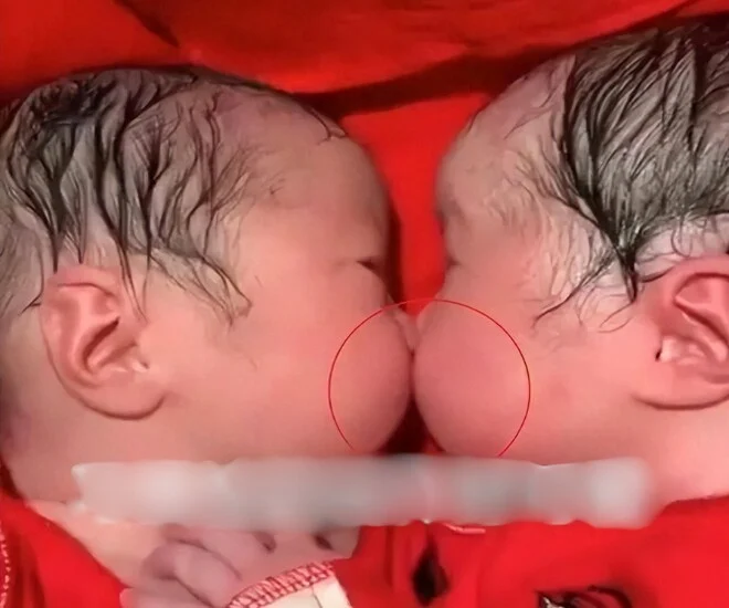 Vừa chào đời cặp chị em song sinh dính chặt nhau không rời, bác sĩ đỡ đẻ nhìn mẹ lắc đầu: “Ca này lạ quá” - 2