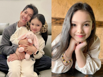 Yêu con - Diện mạo con gái lai Tây ít người biết của Song Luân: xinh như Hoa hậu, mắt to, da trắng sáng cuốn hút